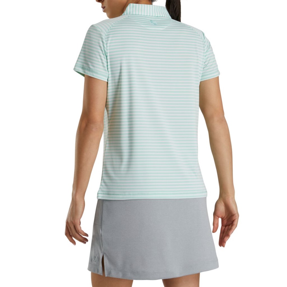 Listras Urze Mulheres Estilo Temporada Anterior Footjoy Pt Aquamarine