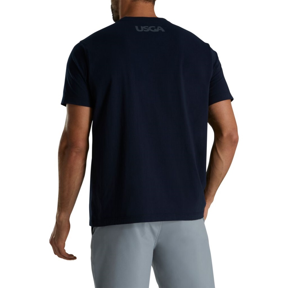 Marinho Footjoy Pt 2022 Us Open Date Gráfico Estilo Da Temporada Anterior