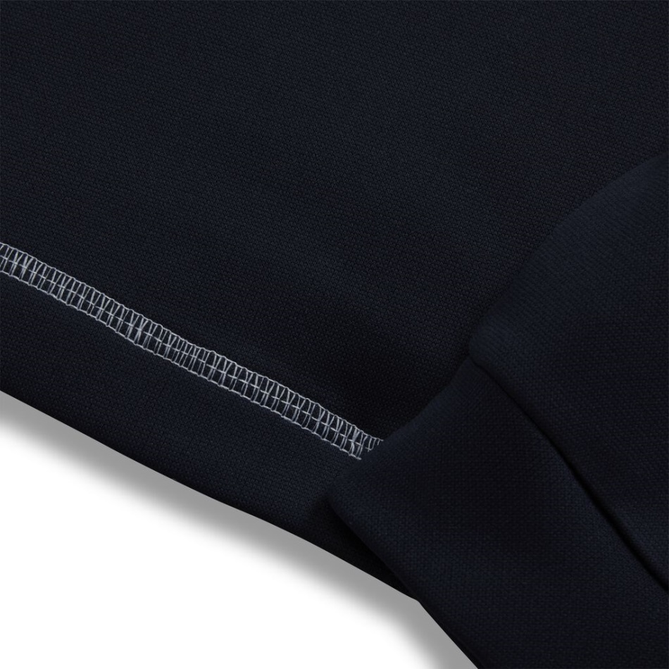 Meio Zíper Ponto De Contraste Camada Intermediária Junior Navy Footjoy Pt