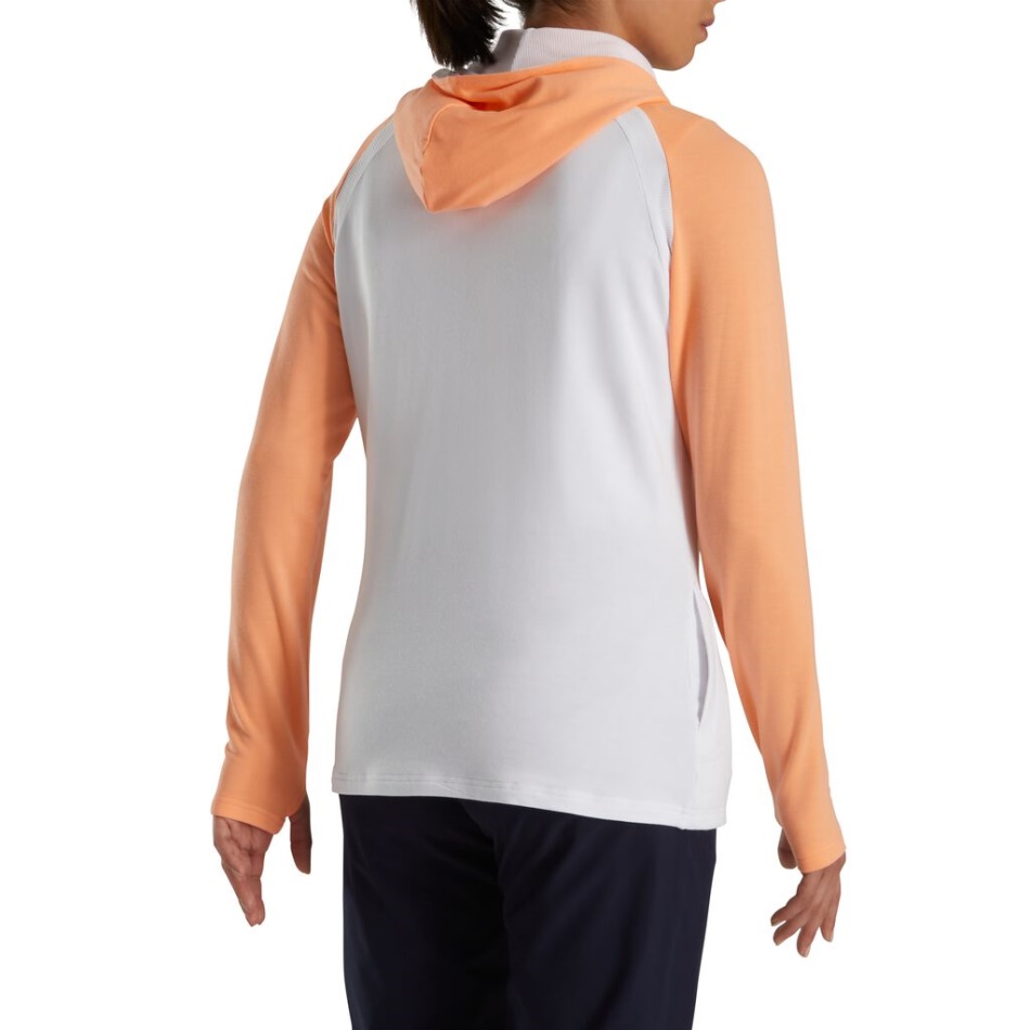 Melon-white Footjoy Pt Color Block Moletom Feminino