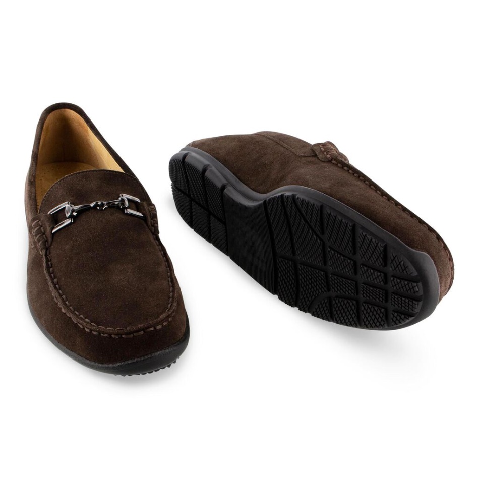 Mocassim De Camurça Footjoy Chocolate Pt Club Casuals