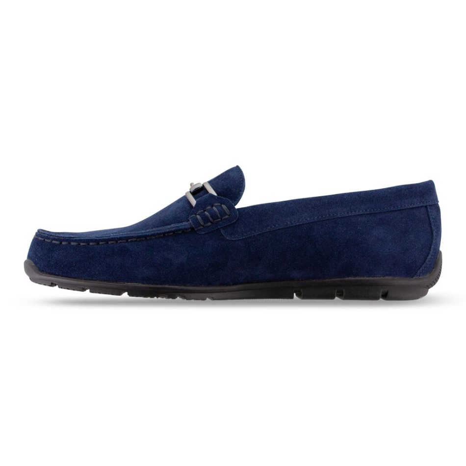 Mocassim De Camurça Footjoy Pt Blue Club Casuais