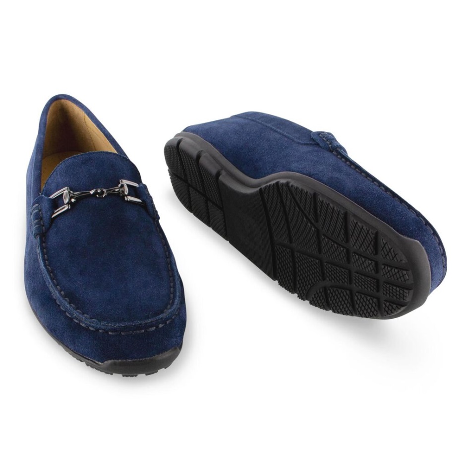Mocassim De Camurça Footjoy Pt Blue Club Casuais