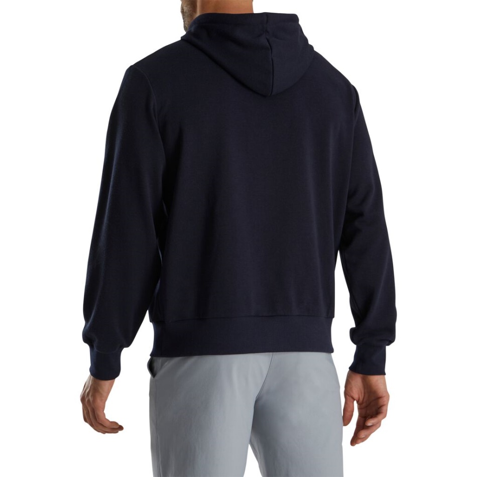 Moletom Com Capuz Footjoy Pt Navy Fj Heritage - Estilo Da Temporada Anterior