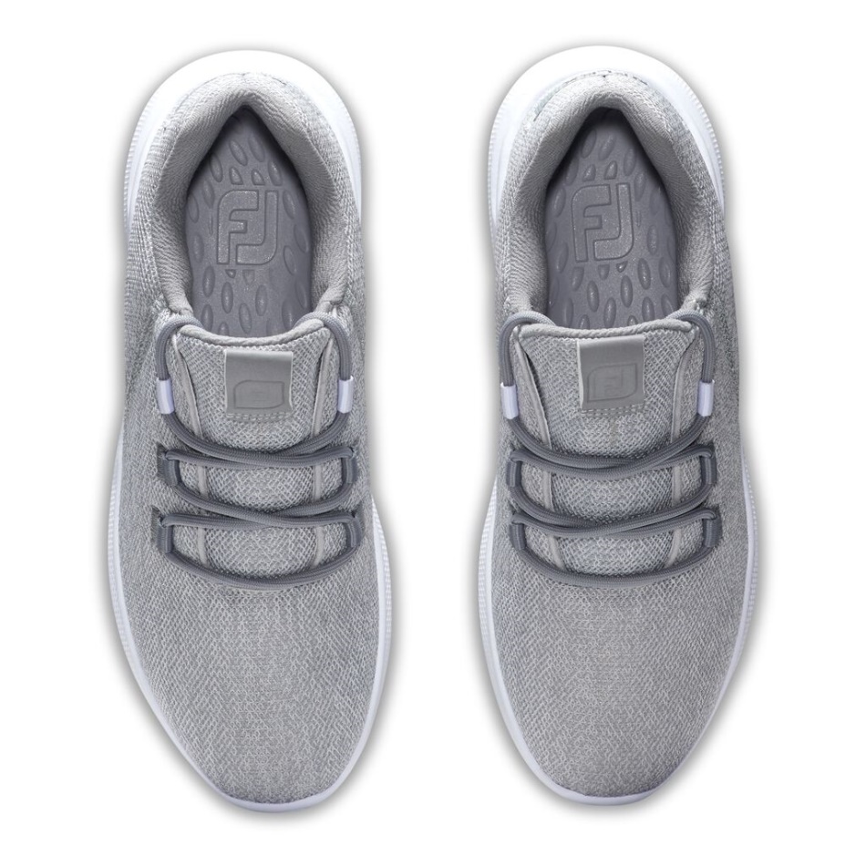 Mulheres Costeiras Flexíveis - Estilo Da Temporada Anterior Footjoy Pt Branco Prateado