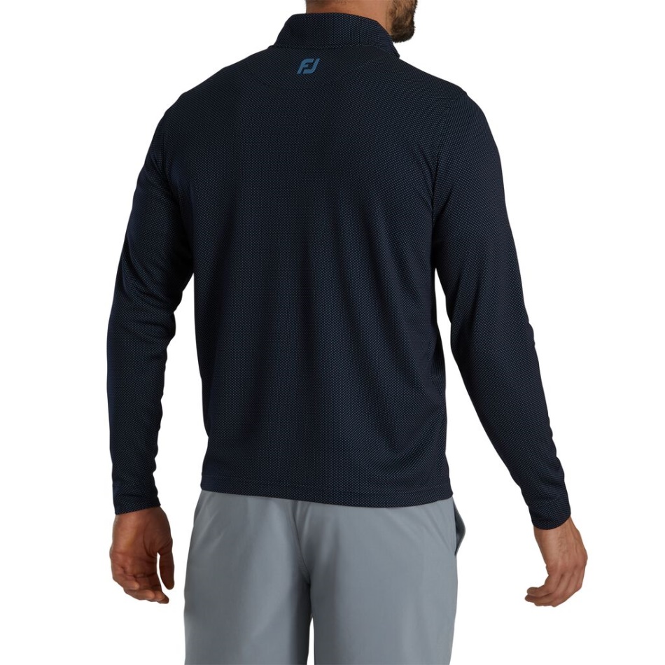 Navy-slate Footjoy Pt Thermoseries Mid-layer