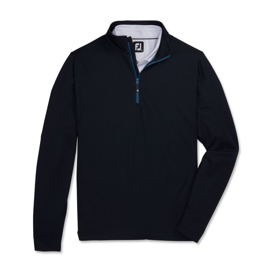 Navy-slate Footjoy Pt Thermoseries Mid-layer