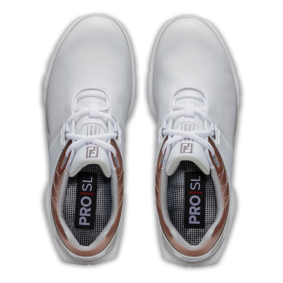 Ouro Rosa Branco Footjoy Pt Pro Sl Feminino