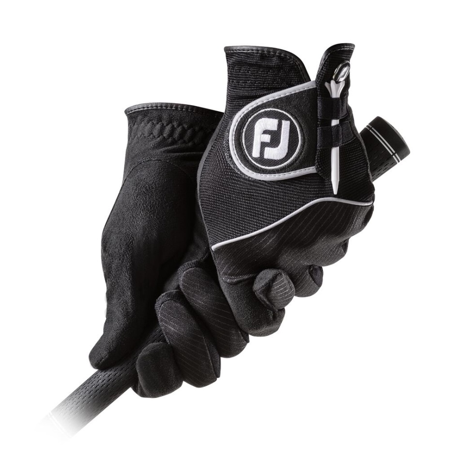 Par De Raingrip Preto Footjoy Pt
