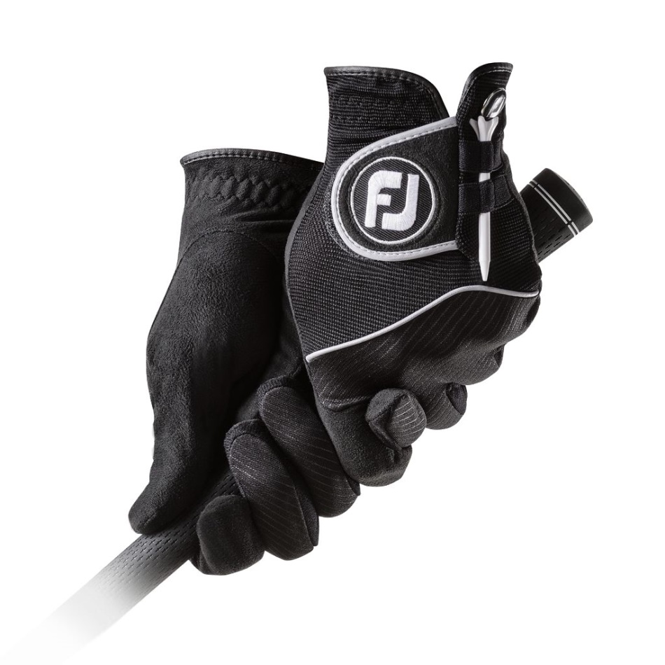 Par Footjoy Pt Raingrip Preto