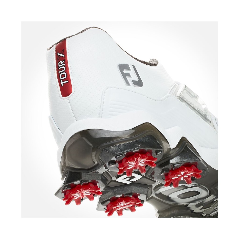 Passeio Branco-vermelho X-temporada Anterior Estilo Footjoy Pt