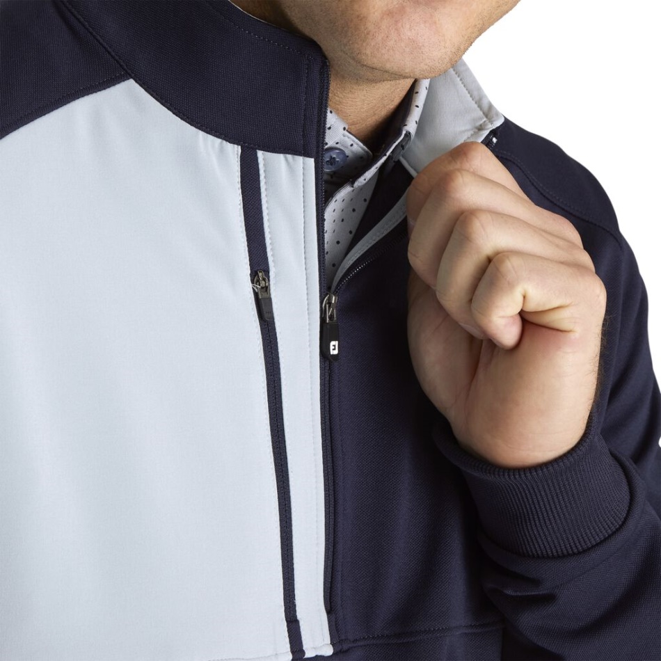 Pique Sport Mid-layer Footjoy Pt Navy
