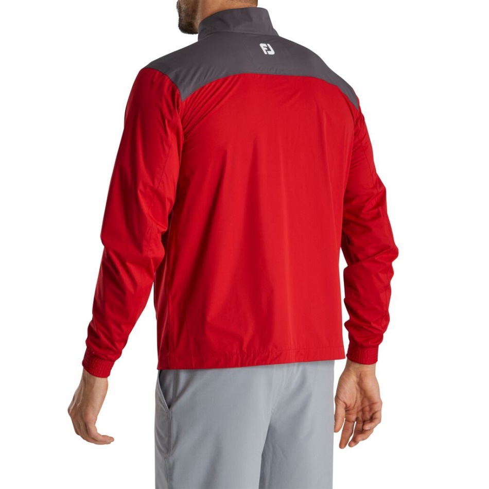 Pulôver Vermelho Carvão Footjoy Pt Hydroknit