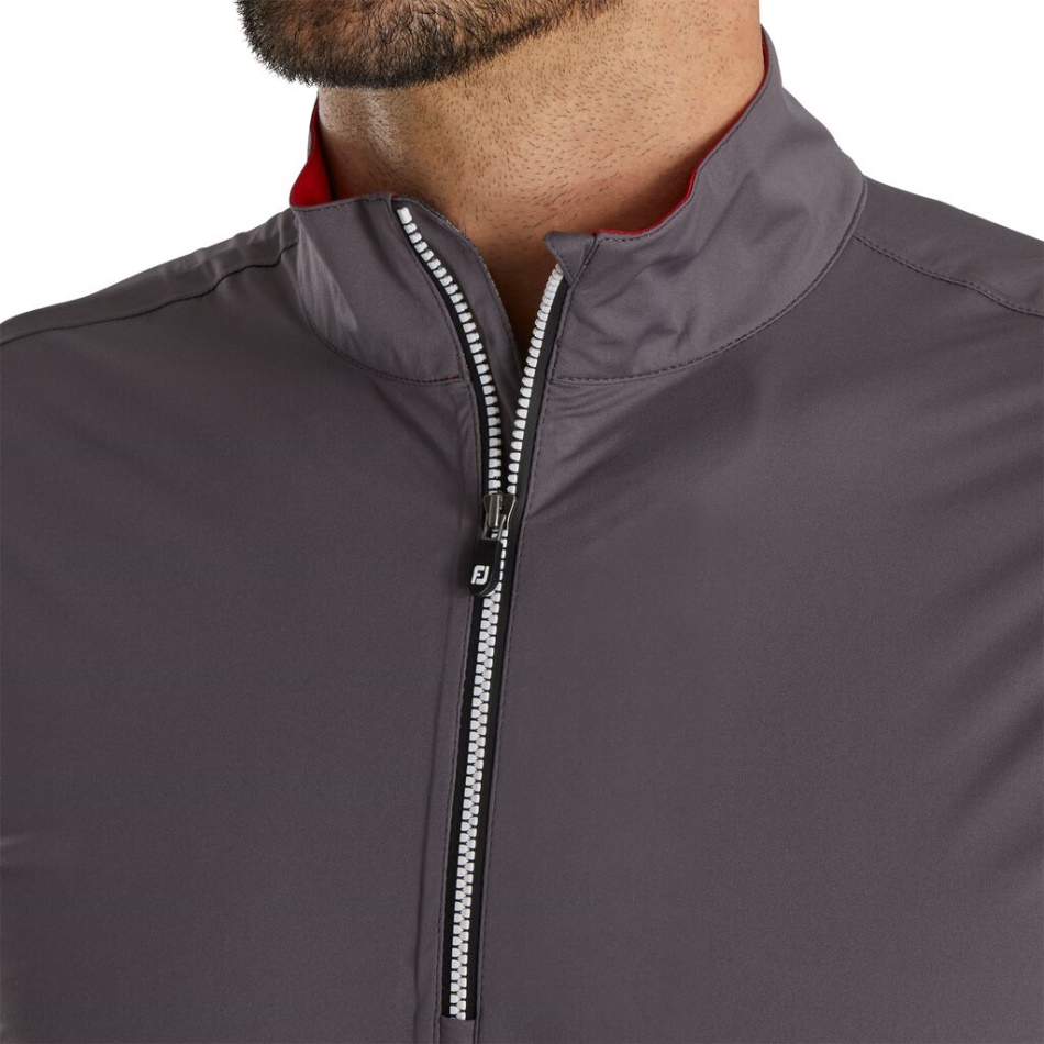 Pulôver Vermelho Carvão Footjoy Pt Hydroknit