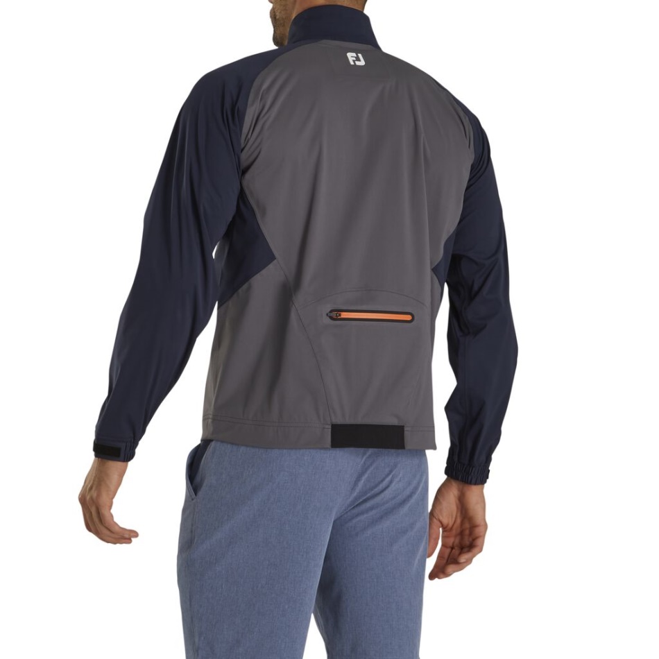 Pulôver Xadrez Preto Carvão Footjoy Pt Hydroknit - Estilo Da Temporada Anterior