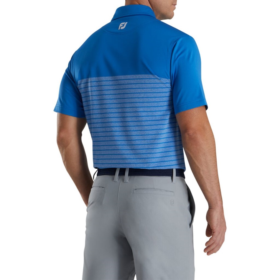 Royal Footjoy Pt Engineered Heather Pinstripe Lisle Gola Automática