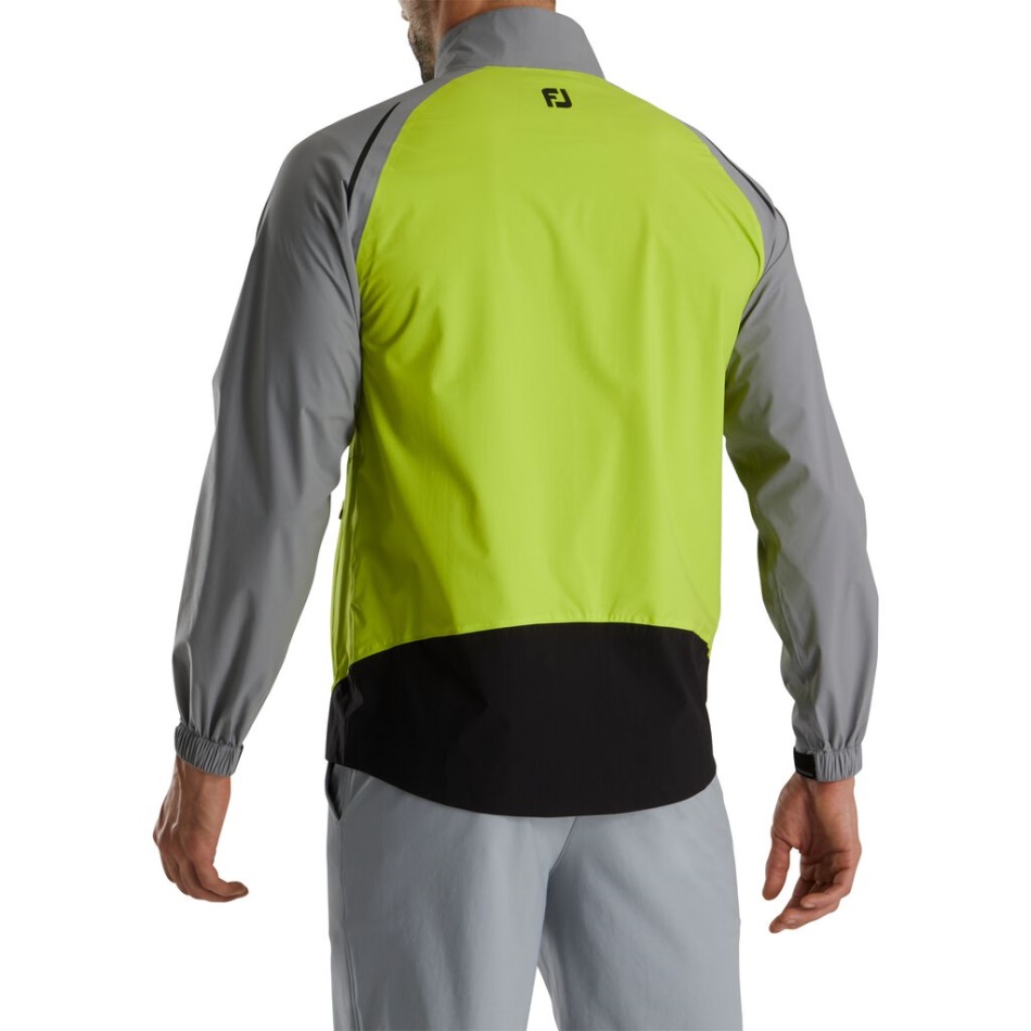 Select Ls Capa De Chuva Cinza-limão-preto Footjoy Pt