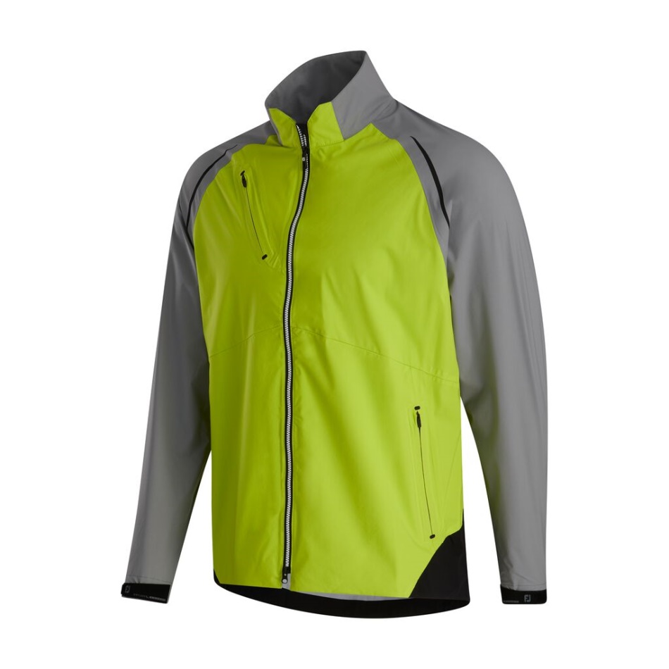 Select Ls Capa De Chuva Cinza-limão-preto Footjoy Pt