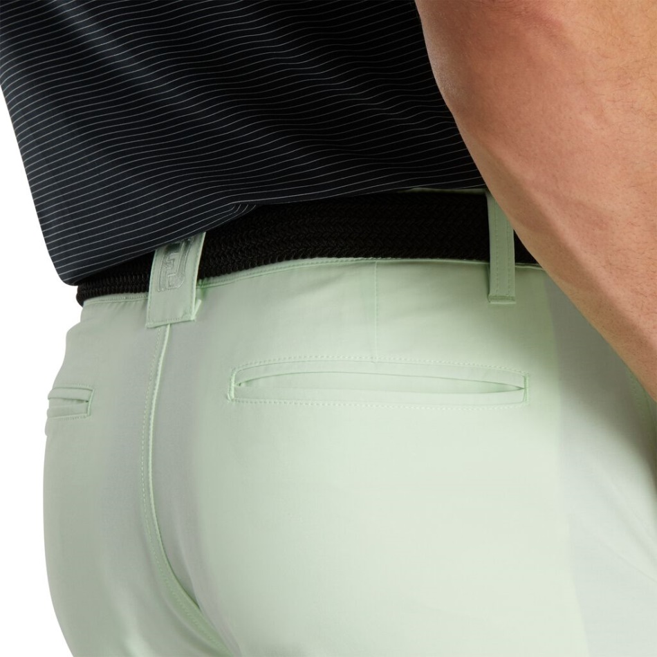 Shorts Tecidos Elásticos - Estilo Da Temporada Anterior Mint Footjoy Pt