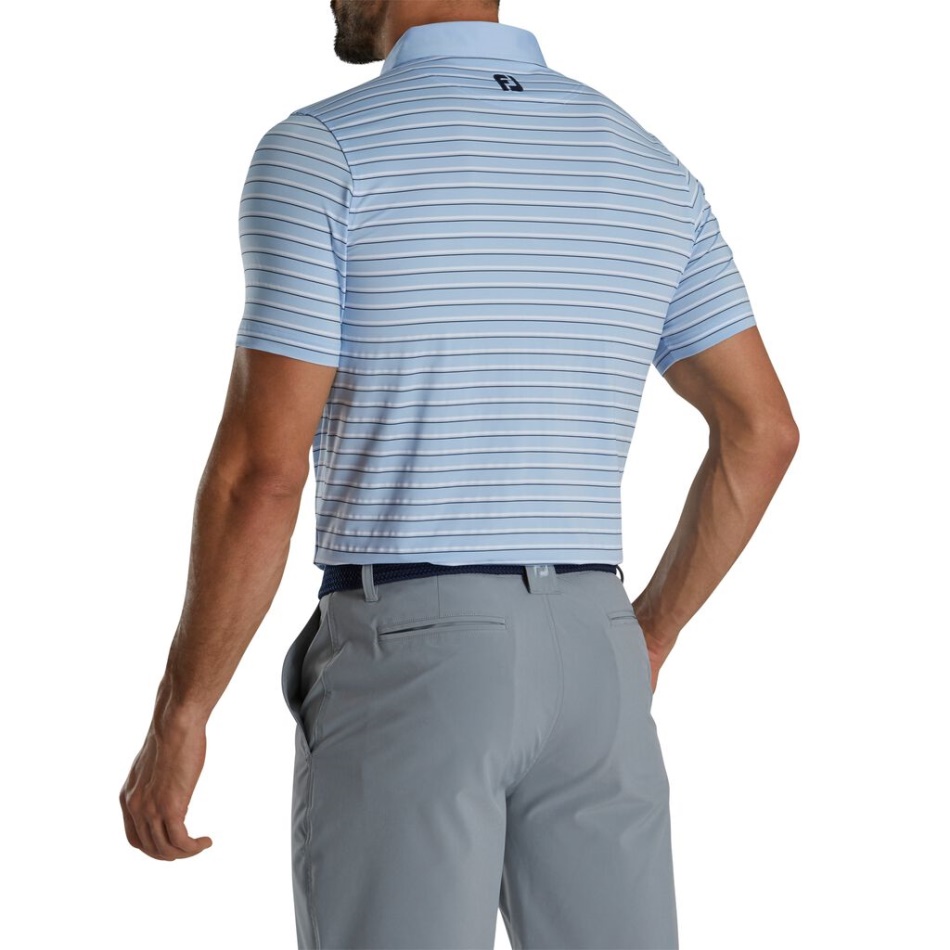 Sky Ajuste Atlético Multi-listras Lisle Auto Colarinho Footjoy Pt