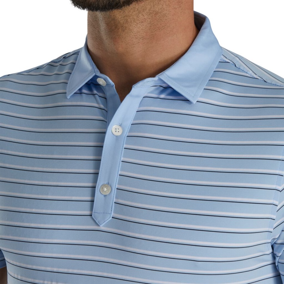 Sky Ajuste Atlético Multi-listras Lisle Auto Colarinho Footjoy Pt