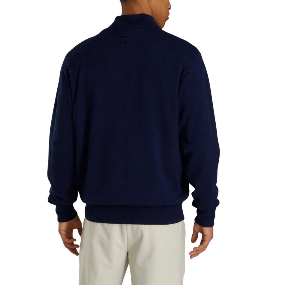 Suéter De Performance Forrado Marinho Footjoy Pt