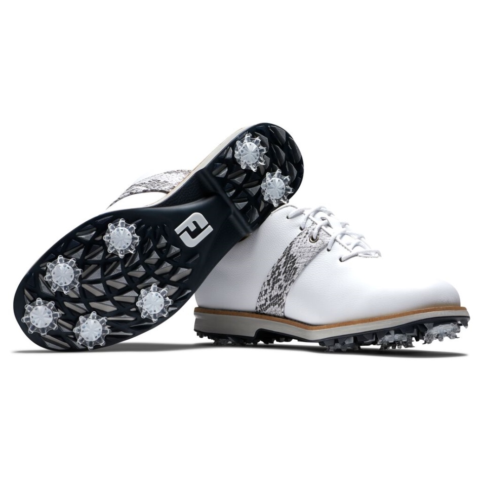 Série De Estreia Feminina Estampa Branca Multi Crocodilo Footjoy Pt