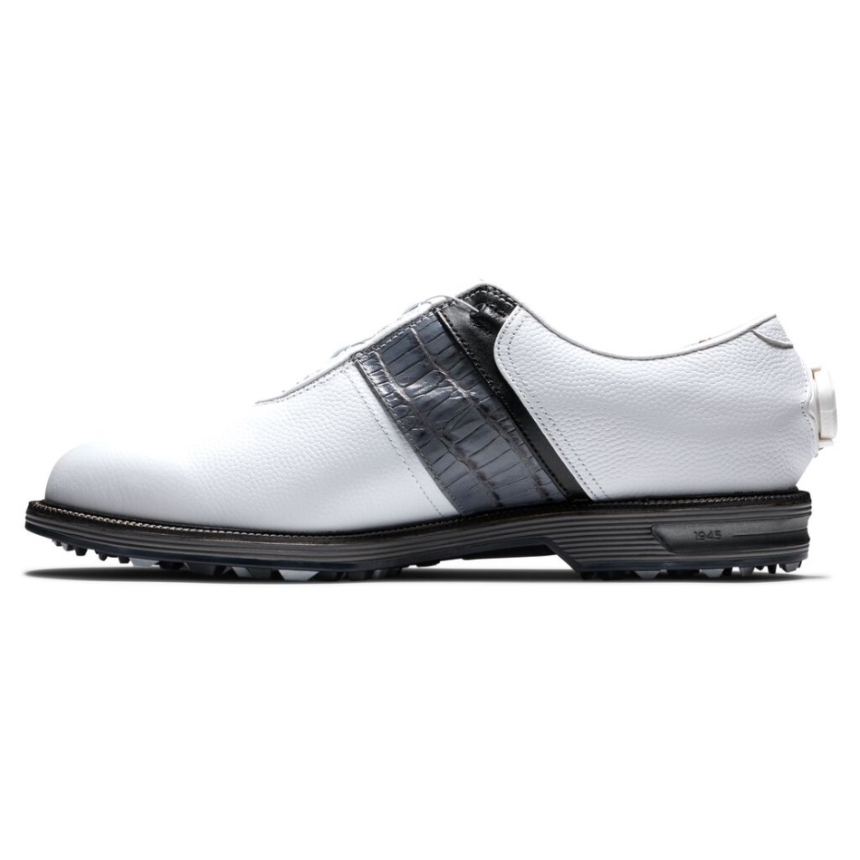 Série De Estréia Footjoy Pt Branco-cinzento - Packard Boa