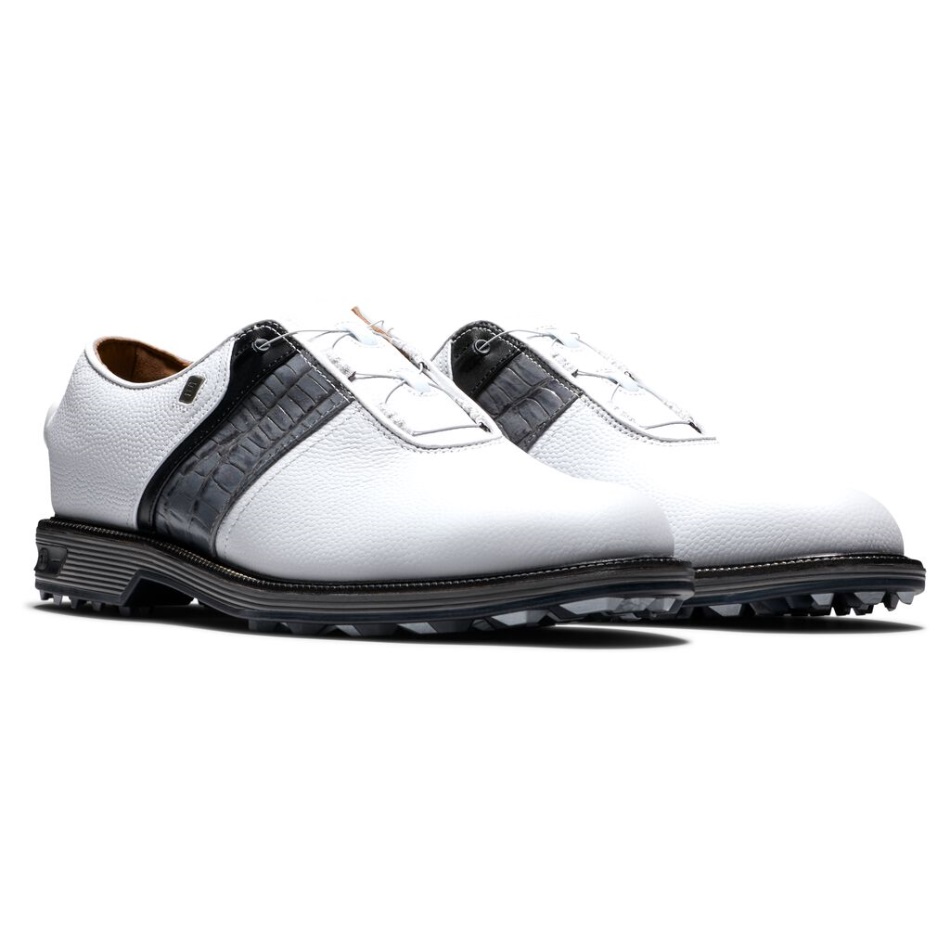 Série De Estréia Footjoy Pt Branco-cinzento - Packard Boa