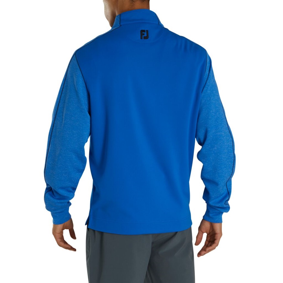 Tonal Heather Mid-layer Preto Royal Footjoy Pt
