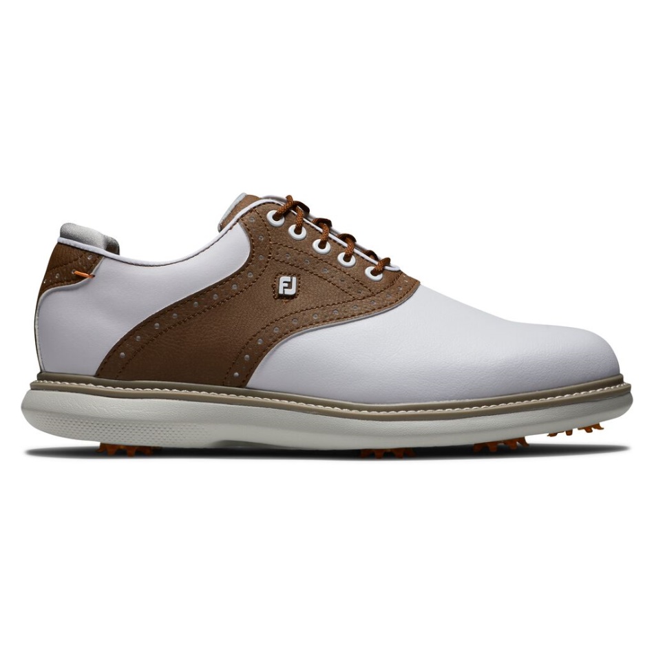 Tradições Branco-marrom Footjoy Pt