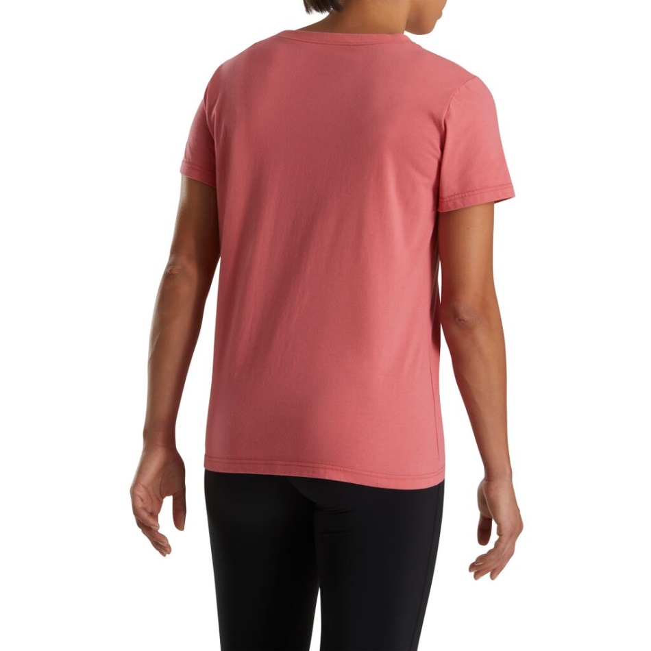 Vermelho 2022 Eua Camiseta Estampada Open Squirrel Feminina Estilo Temporada Anterior Footjoy Pt