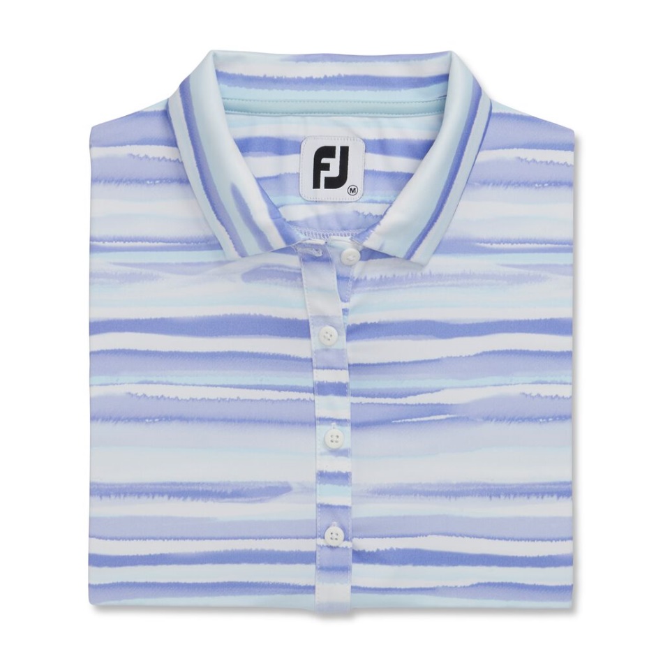 Violeta Footjoy Pt Mulheres Aquarela De Manga Curta