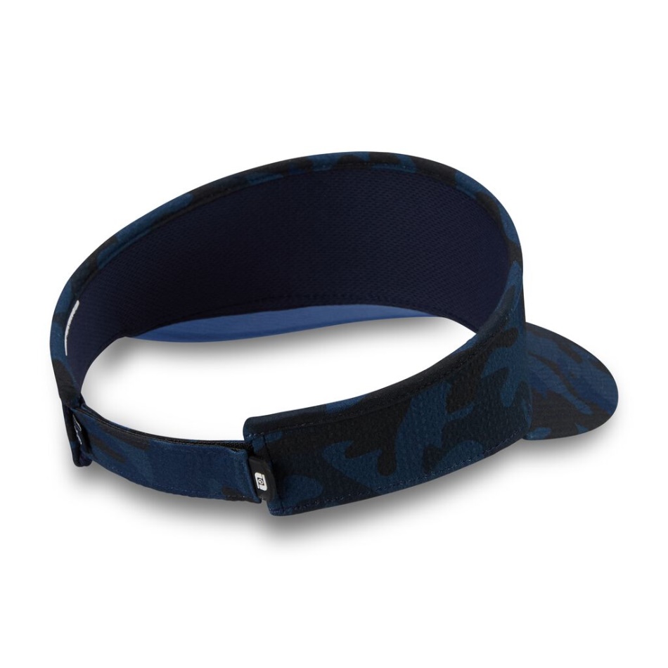 Viseira Seersucker Footjoy Pt Navy Camo