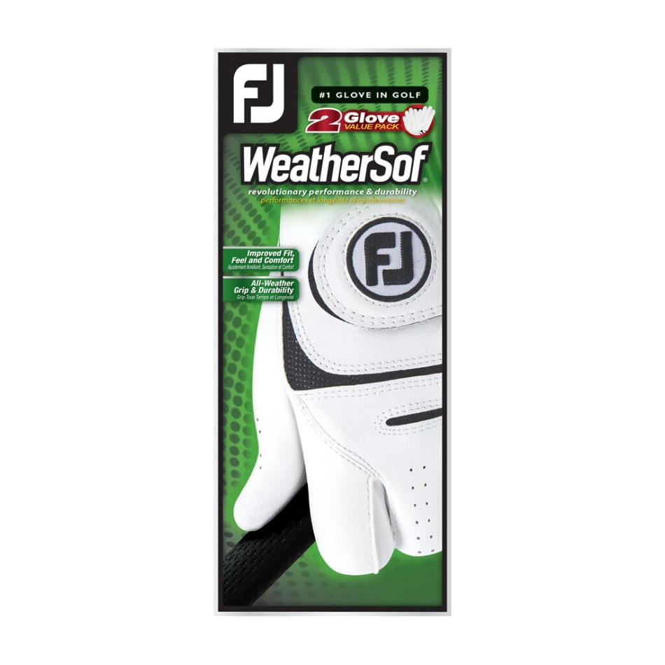 Weather Sof 2-pack Branco Footjoy Pt