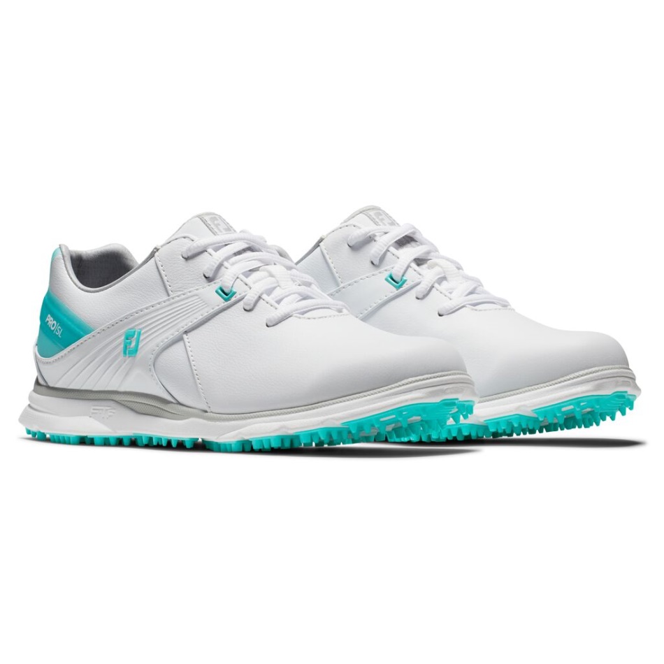 White-aqua Footjoy Pt Pro Sl Mulheres - Estilo Da Temporada Anterior