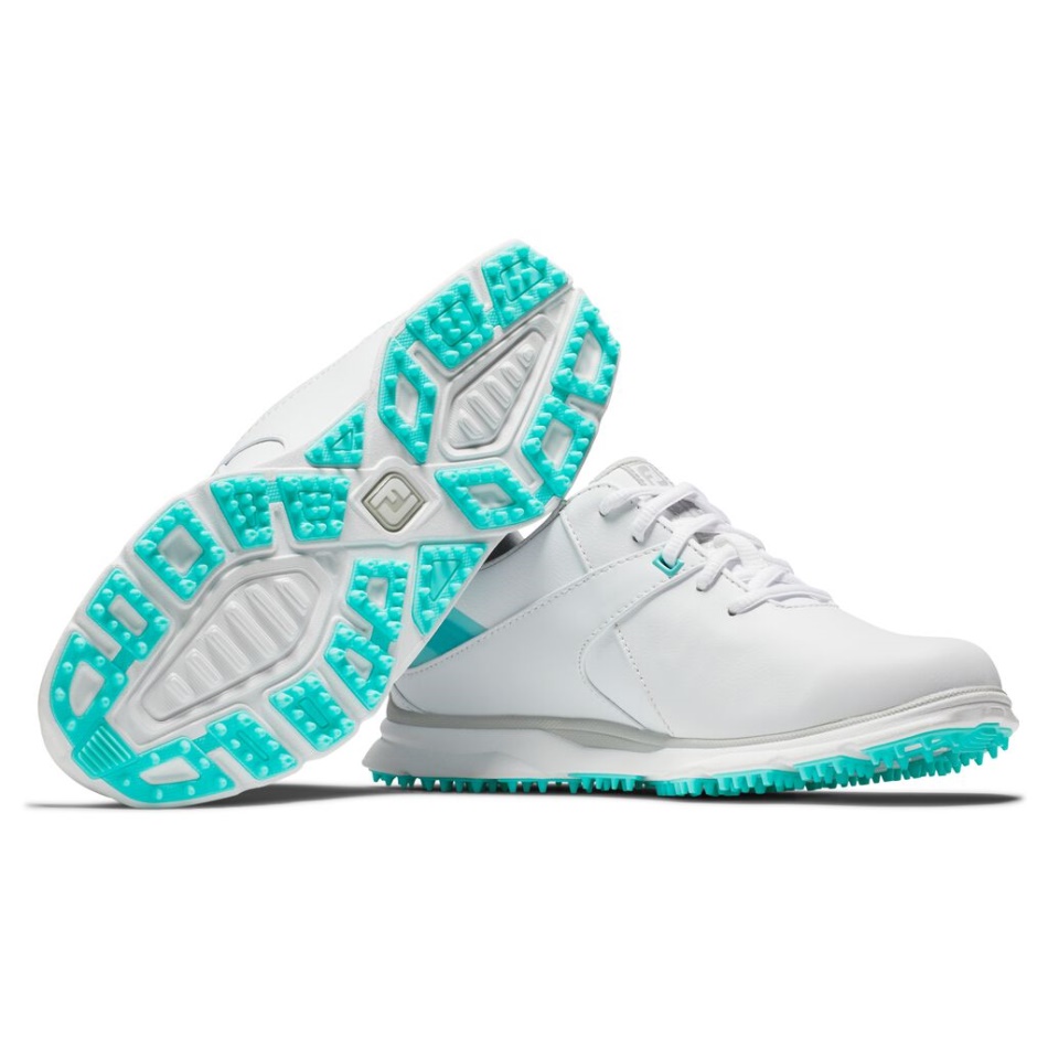 White-aqua Footjoy Pt Pro Sl Mulheres - Estilo Da Temporada Anterior