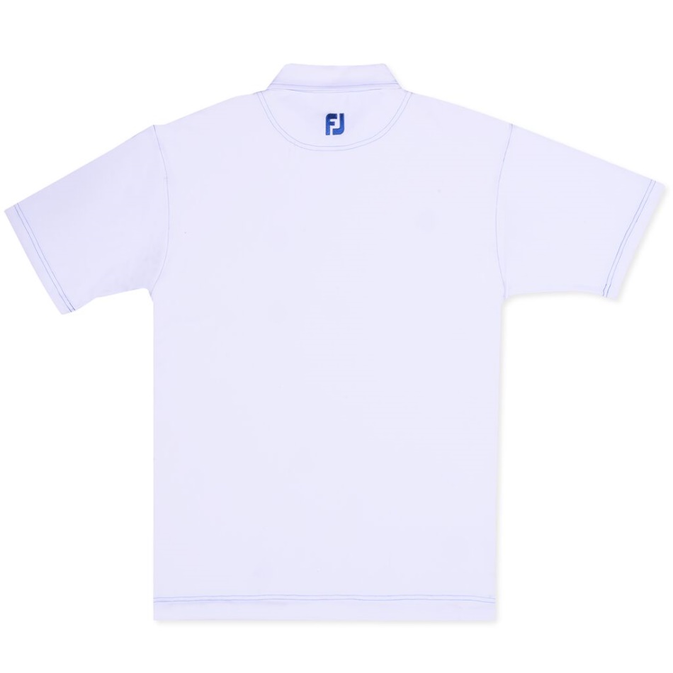 Xadrez Para O Pai Guarnição Xadrez Lisle Malha Footjoy Pt Xadrez Branco