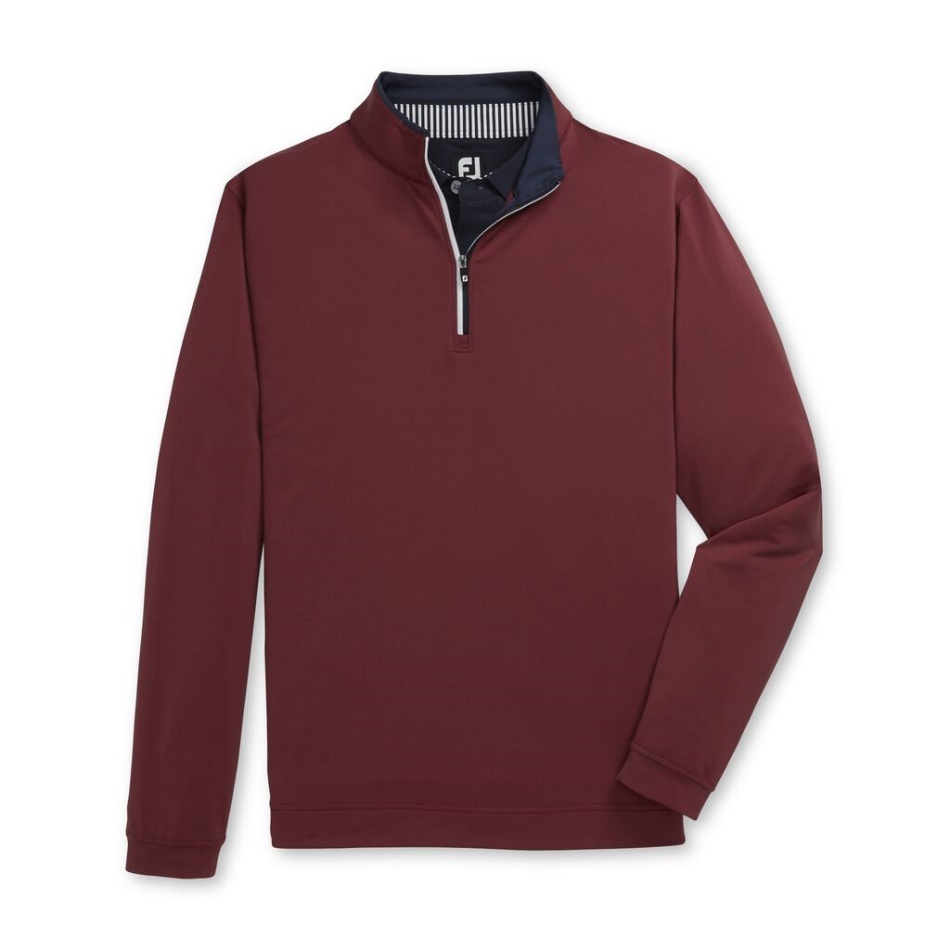 Zíper Vermelho-marinho Footjoy Pt Leve