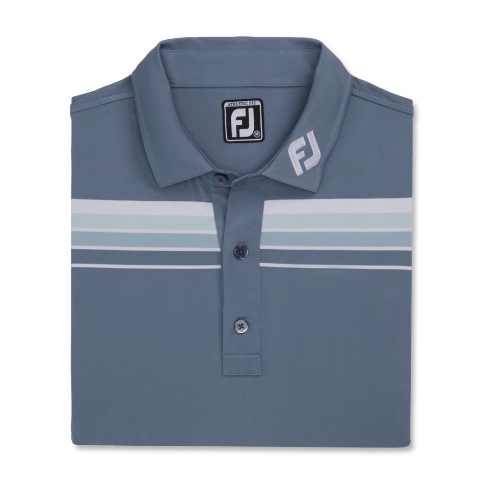 Fita Atlética Shadow Bandolete Lisle Self Colar - Gola Fj Tour Footjoy Pt Grafite