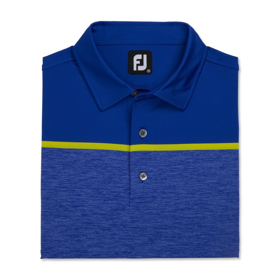 Spacedye Block Lisle Auto Colar Ocean Footjoy Pt