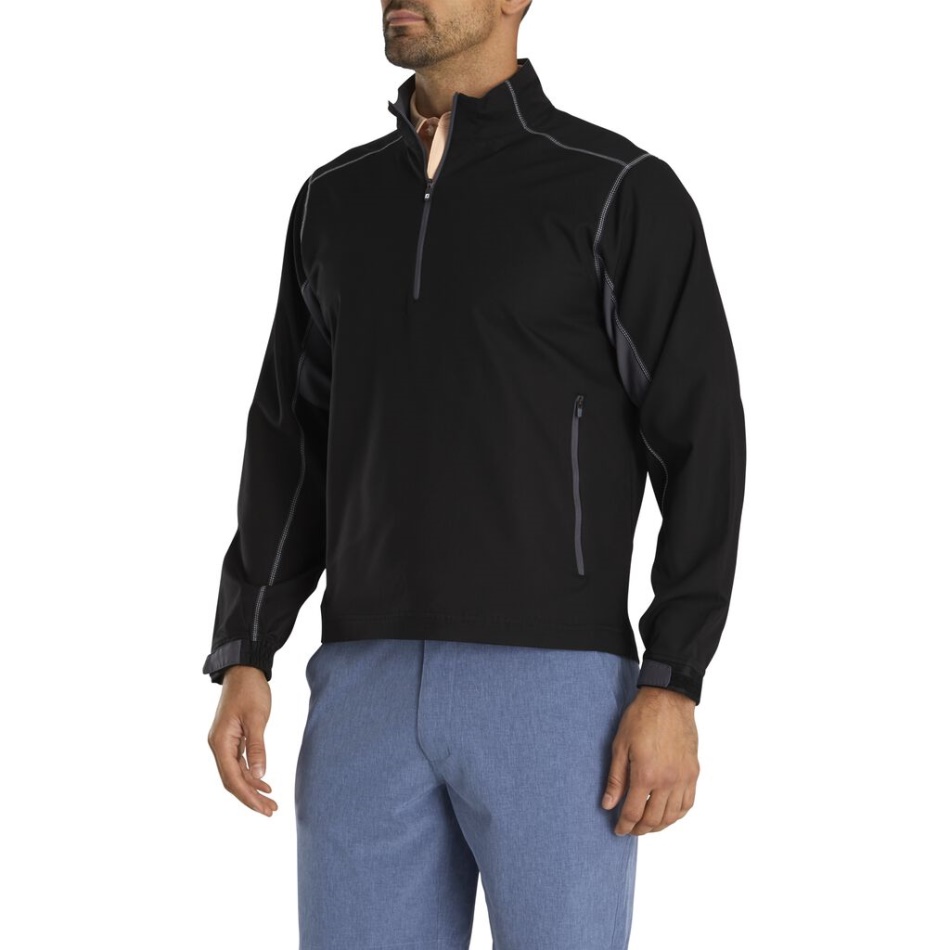 Footjoy Pt Sport Windshirt Black-charcoal