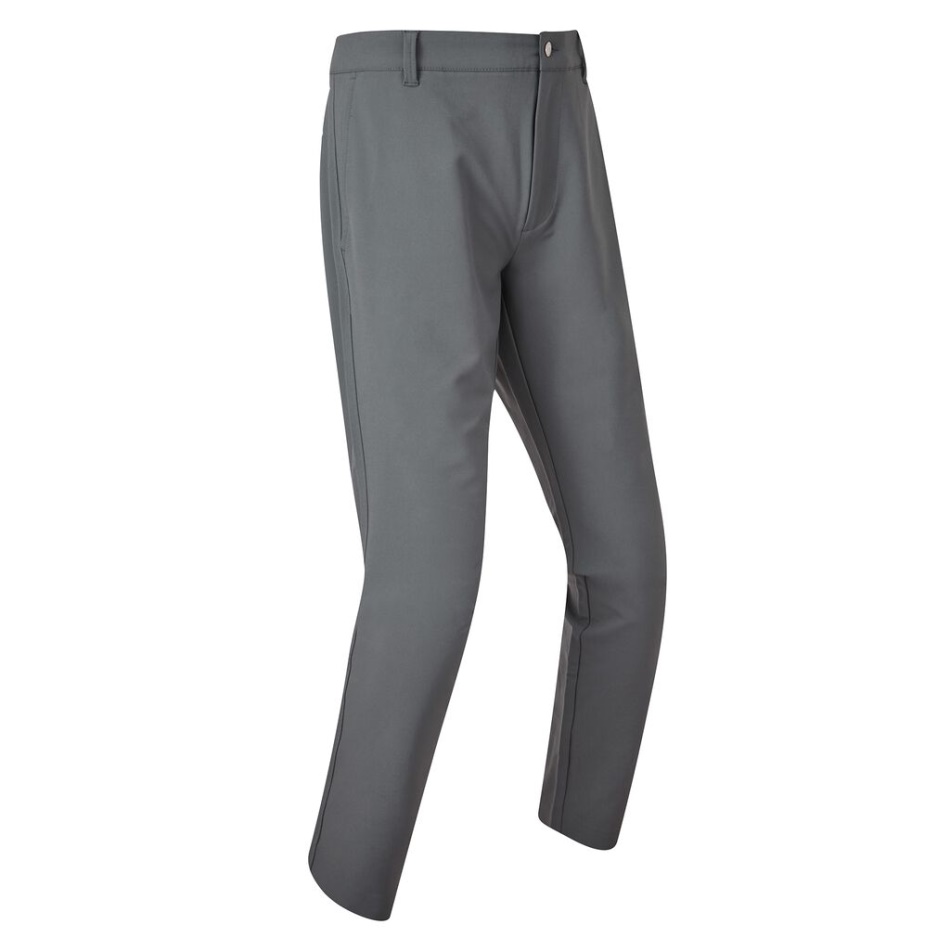 Calça Slim Fit Performance Footjoy Pt Cinza Escuro