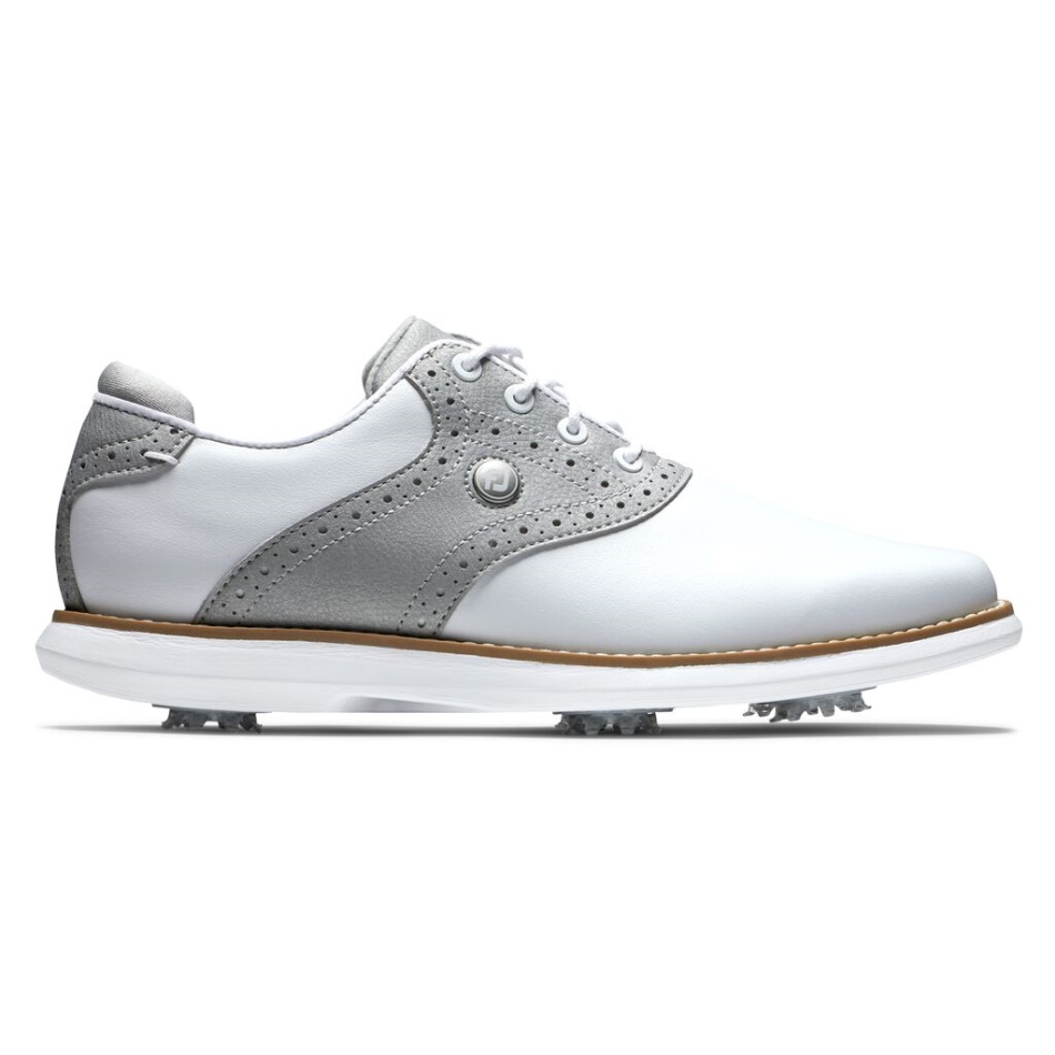 Footjoy Pt Branco-cinza Geada Tradições Mulheres