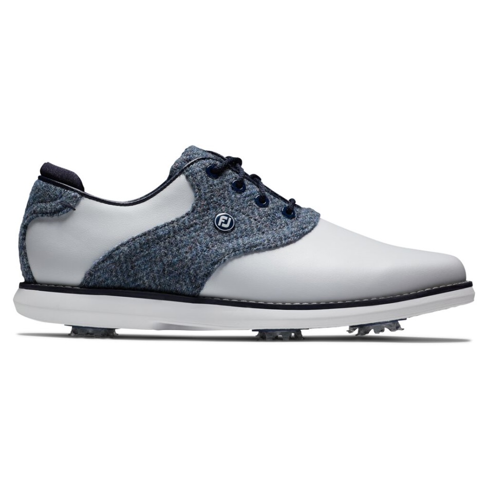 Footjoy Pt Lewis Tradições Mulheres Branco-azul
