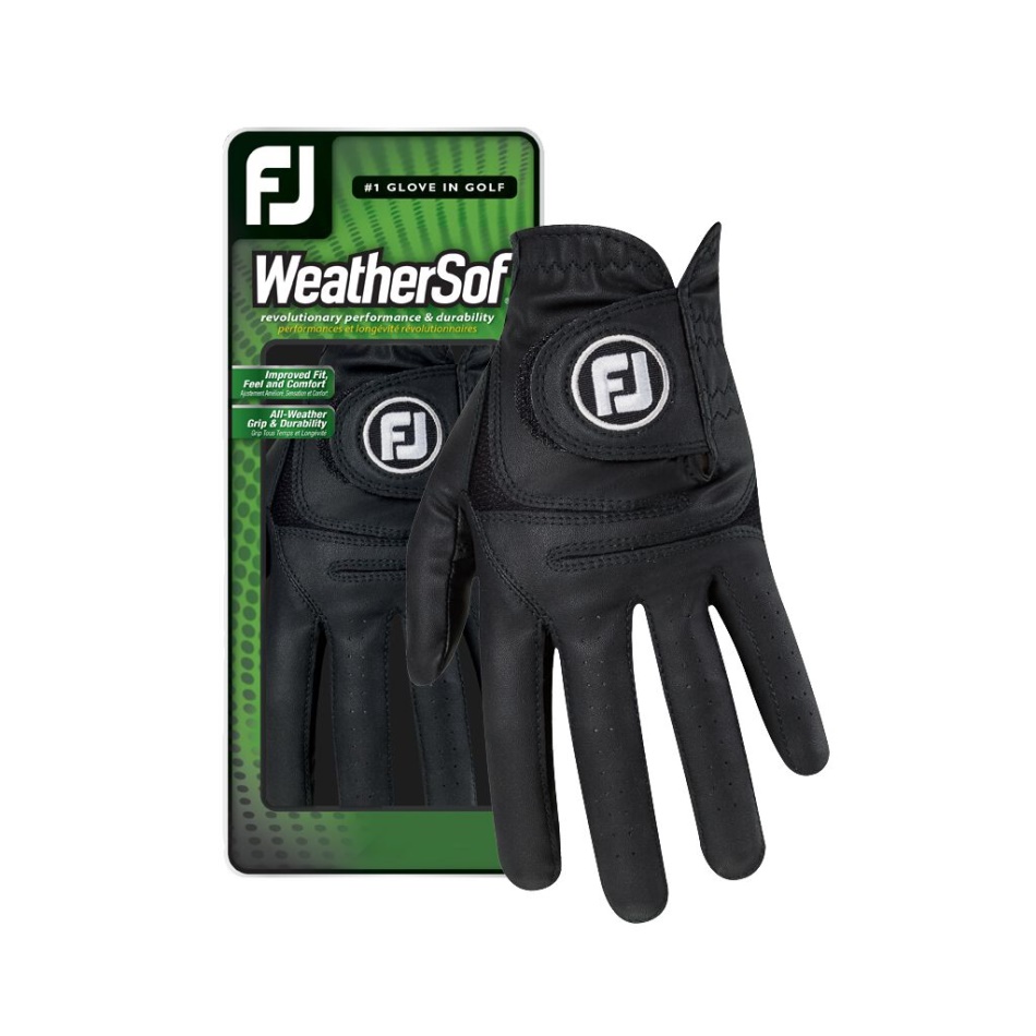 Black Footjoy Pt Weather Sof