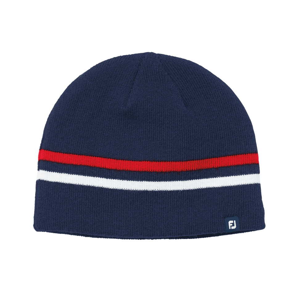Gorro De Malha De Inverno Footjoy Pt Azul Marinho