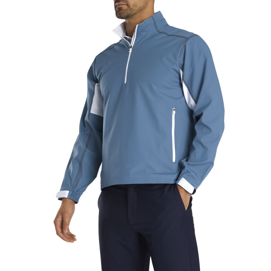 Windshirt Esporte Denim-branco Footjoy Pt