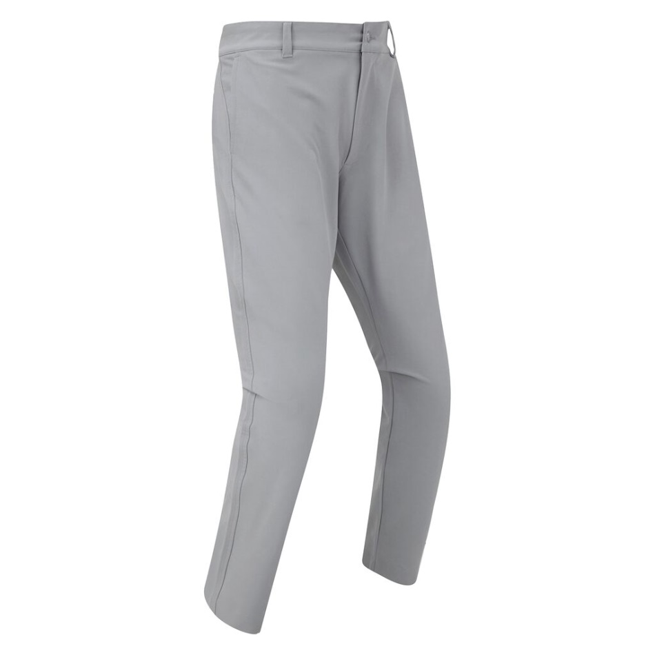 Calça Footjoy Pt Cinza Performance Slim Fit