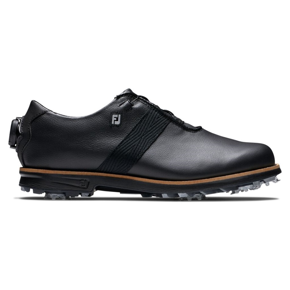 Footjoy Pt Black Série De Estréia Jibóia Mulheres